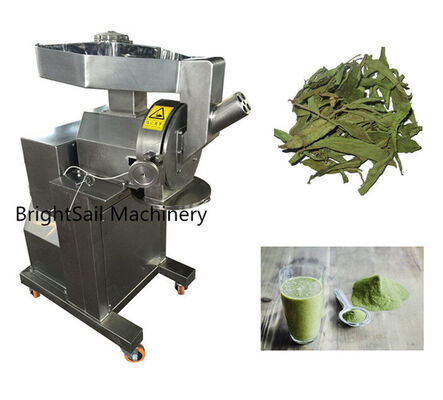 Feuilles d'herbes, feuilles de Moringa et broyeur à marteaux à grande vitesse d'épices