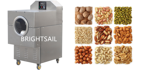 Machine commerciale de torréfaction de piment d'acier inoxydable, four de torréfaction de séchage de Chipotle Jalapeno