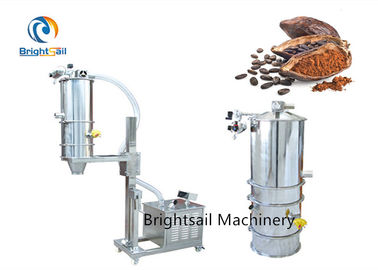Machine de alimentation de vide de poudre de cacao de systèmes de conducteur de convoyeur de la catégorie Ss304 comestible