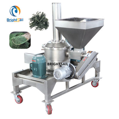11-75kw broyeur ultra fine Machine de poudre de l'algue 15mm