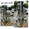 Jet Micronizer Machine de concassage poudre Air Jet Mill Prix de laboratoire Fraisage vertical horizontale