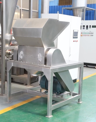 Industriel acier inoxydable Ginger concasseur grossier en granules épices grosseur