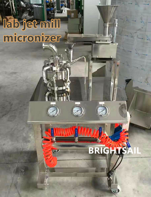 La machine de broyage à jet d'air de colorant prix de laboratoire Fraisage vertical horizontal de Brightsail
