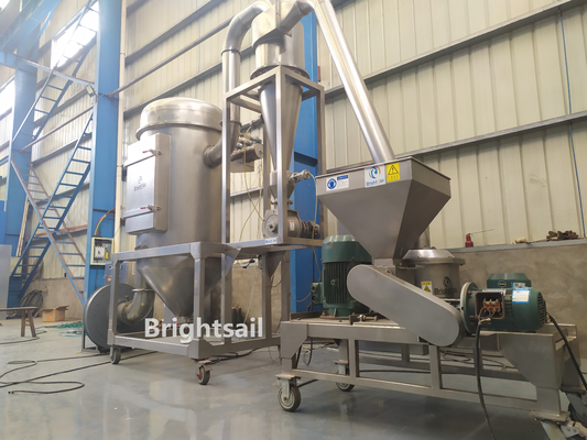 Sus 304 feuilles de moringa pulvérisateur machine poudre de feuilles ACM broyeur de Brightsail