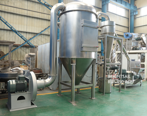 Machine de fabrication de poudre de farine de Teff Classeur d'air Moulin de poudre de pulvérisateur de poudre de farine de Teff