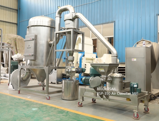 BSP classificateur d'air moulin pour herbes pulvérisateur ensemble épices moulin à poudre machine de fabrication de Brightsail