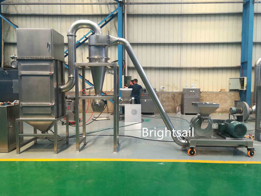 Broyeur d'engrais en acier inoxydable, broyeur à broches pour urée, avec CE