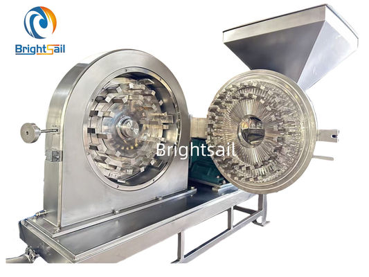 Broyeur d'engrais en acier inoxydable, broyeur à broches pour urée, avec CE