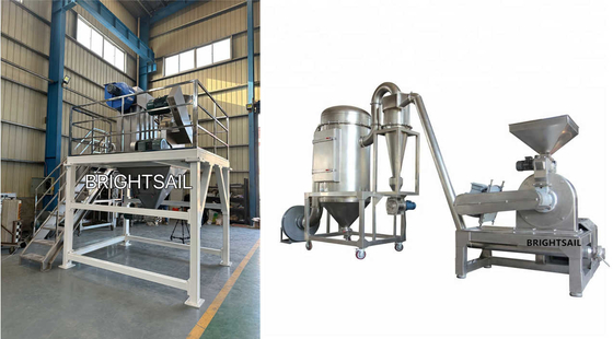 Moulin à épingles à grains de gâteaux broyeur broyeur à large chambre avec acier inoxydable machines de broyage en poudre de gâteaux à grains