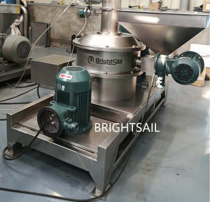 Broyeur classificateur d'air à feuilles Brightsail  Broyeur de feuilles de Moringa Machine à broyer les feuilles de thé Ensemble de pulvérisateur Machine à broyer
