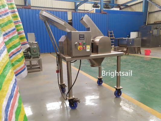 Machine de broyage de poudre d'herbes de BSF moulin à gaz pharmaceutique moulin à marteaux d'herbes chinoises de Brightsail