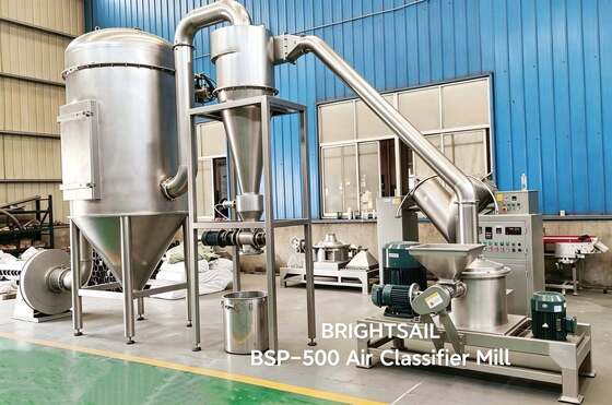 Fertiliceur ultrafin Pulvérisateur classificateur d'air Moulin à poudre de 10 à 50 microns