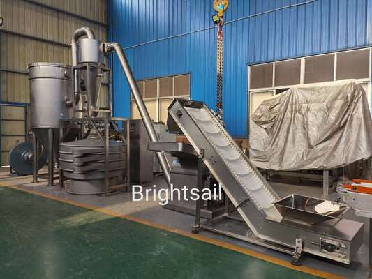 Broyeur de poivre Jalapeño industriel, broyeur à marteaux pour épices alimentaires