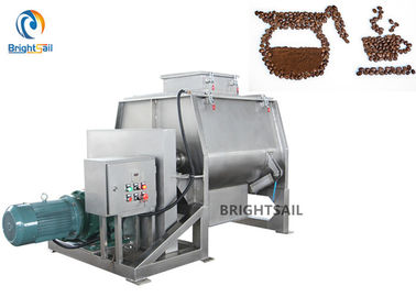 Mélangeur à pales d'axe de double de farine de cacao de machine de poudre de nourriture de café soluble