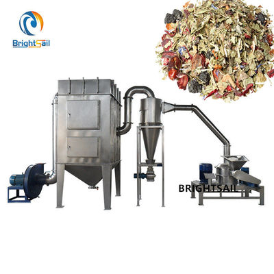 1800kg/H 60-2500 Mesh Herb Grinder Machine