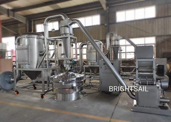 Les grands piments SS304 industriels saupoudrent le meulage usinent 80 à 3000 kilogrammes par capacité d'heure