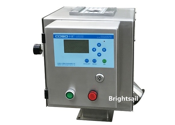 Détecteur de métaux vertical de la nourriture Ss316 d'automne libre d'industrie pour la poudre et les granules