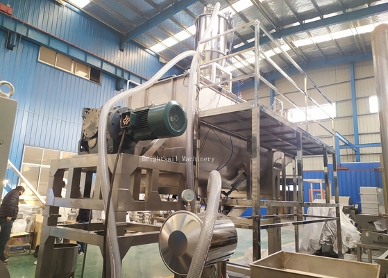 Le mélangeur horizontal de la poudre d'acier inoxydable 304 industriels a adapté le volume aux besoins du client 180l