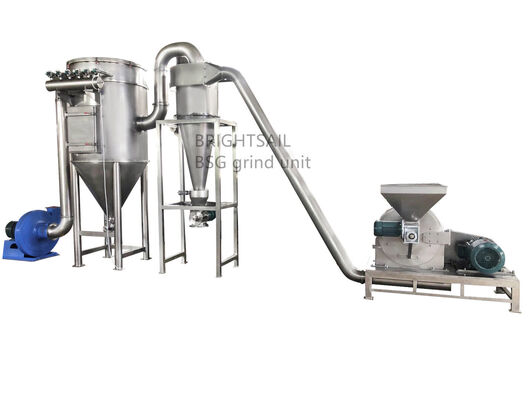 Broyeur d'engrais en acier inoxydable, broyeur à broches pour urée, avec CE