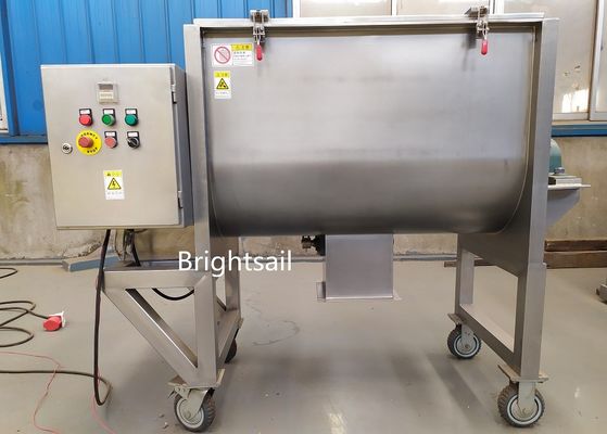 Mélangeur de poudre de phosphate et de ruban MSG — Machine de mélange de poudre horizontale en acier inoxydable